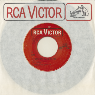 Yesterday Was A Dream / Don't Go Chasing Rainbows