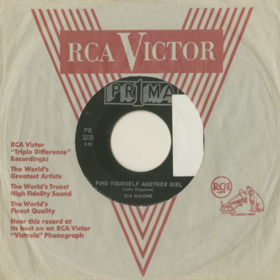 Find Yourself Another Girl / I've Got A Crush On You