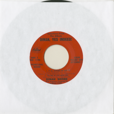 Yes Indeed / It All Depends On You (1959)