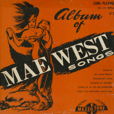 Album Of Mae West Songs
