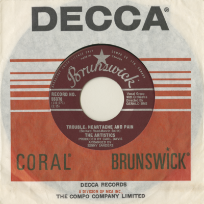 Trouble, Heartache And Pain / Hard To Carry On (1968)