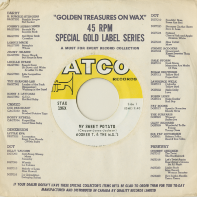 My Sweet Potato / Booker-Loo