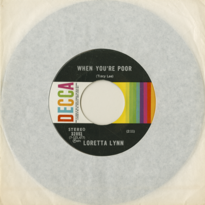 When You're Poor / You're Lookin At Country