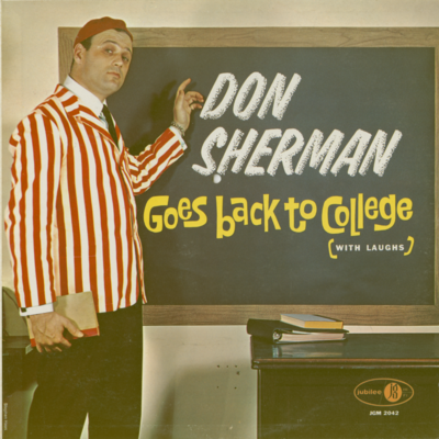 Don Sherman Goes Back To College