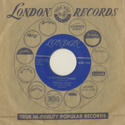 A Clown In A Tuxedo / Carissia Mia (1958)