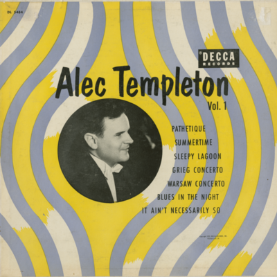 Alec Templeton Vol 1