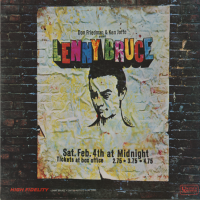 Lenny Bruce Sat Feb 4th At Midnight (1967)