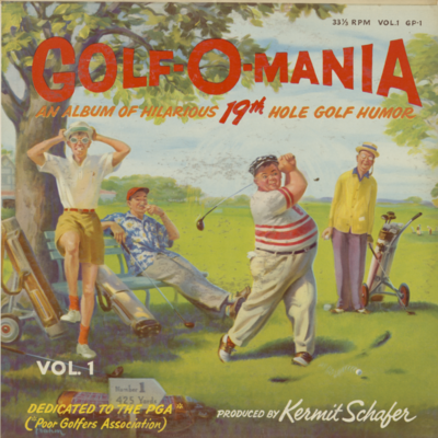 Golf-O-Mania An Album Of Hilarious 19th Hole Golf Humor