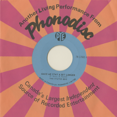 Make Me Stay A Bit Longer / Auntie Nellie