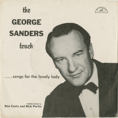 The George Sanders Touch....Songs For The Lovely Lady
