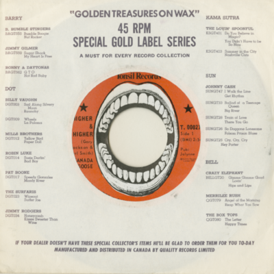 Higher And Higher / Answer man (1970)