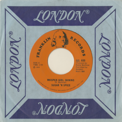 Whisper Girl Shining / Judith And The Windswept (1970)