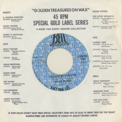 You Are My Sunshine / Wild Child