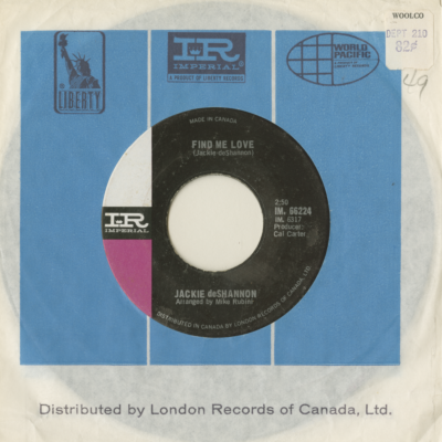 Find Me Love / Come On Down