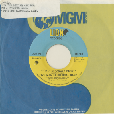 I'm A Stranger Here / Doin The Best We Can Rag (1973)