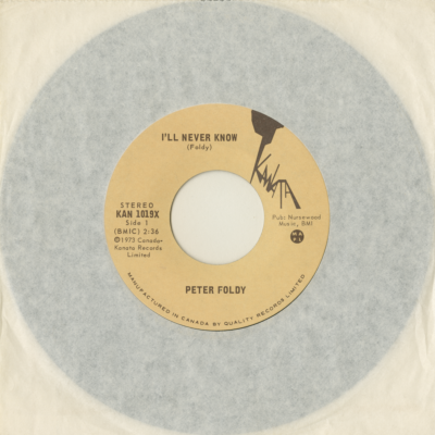 I'll Never Know / Yes Operator (1973)