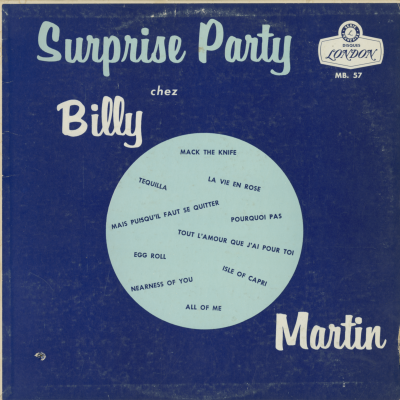 Surprise Party Chez Billy Martin