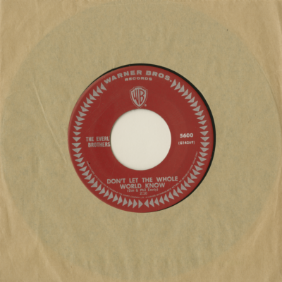 Don't Let The Whole World Know / You're My Girl