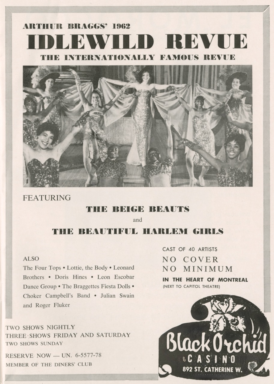 Black Orchid Casino Montreal 1961
