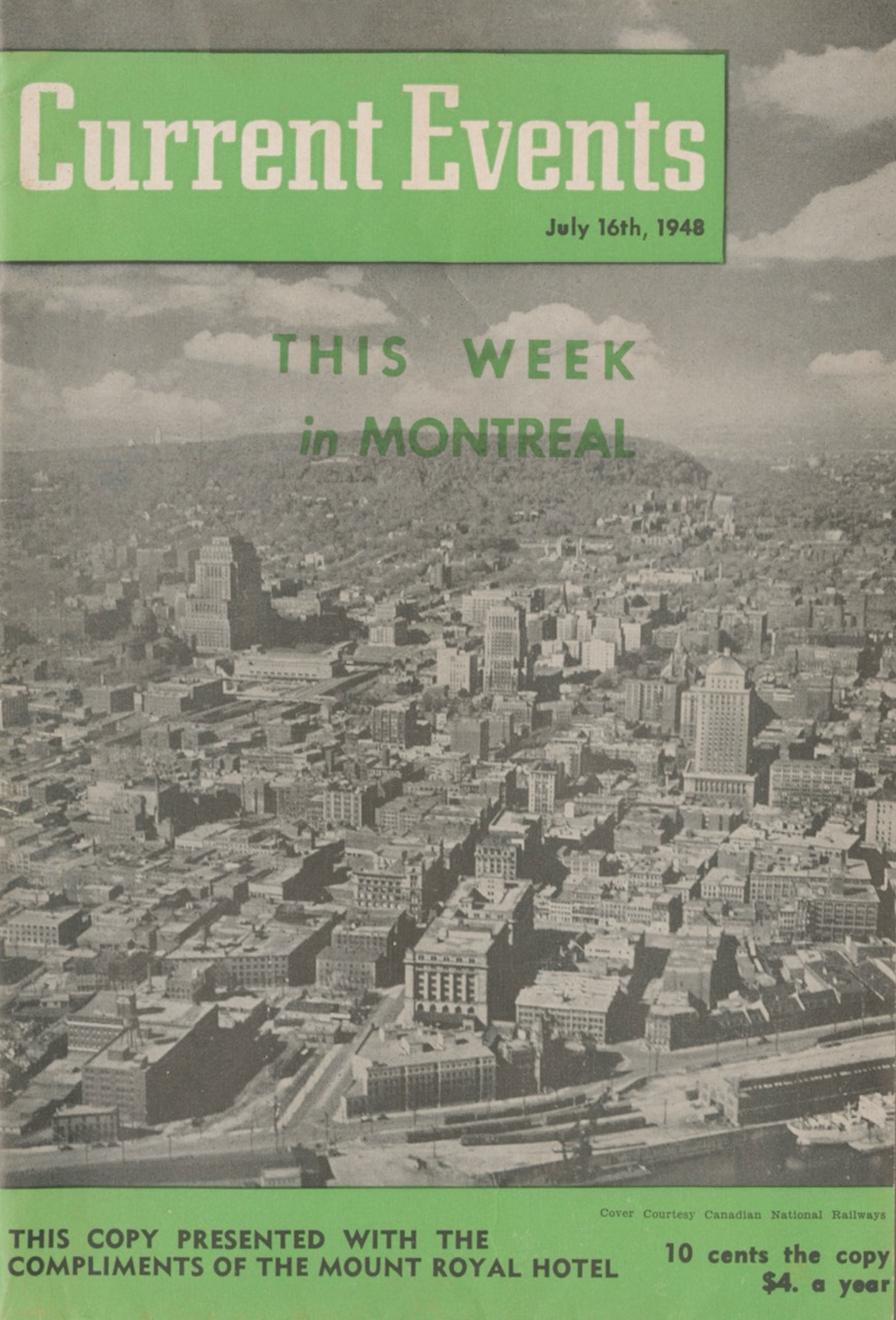 Current Events July 16 1948