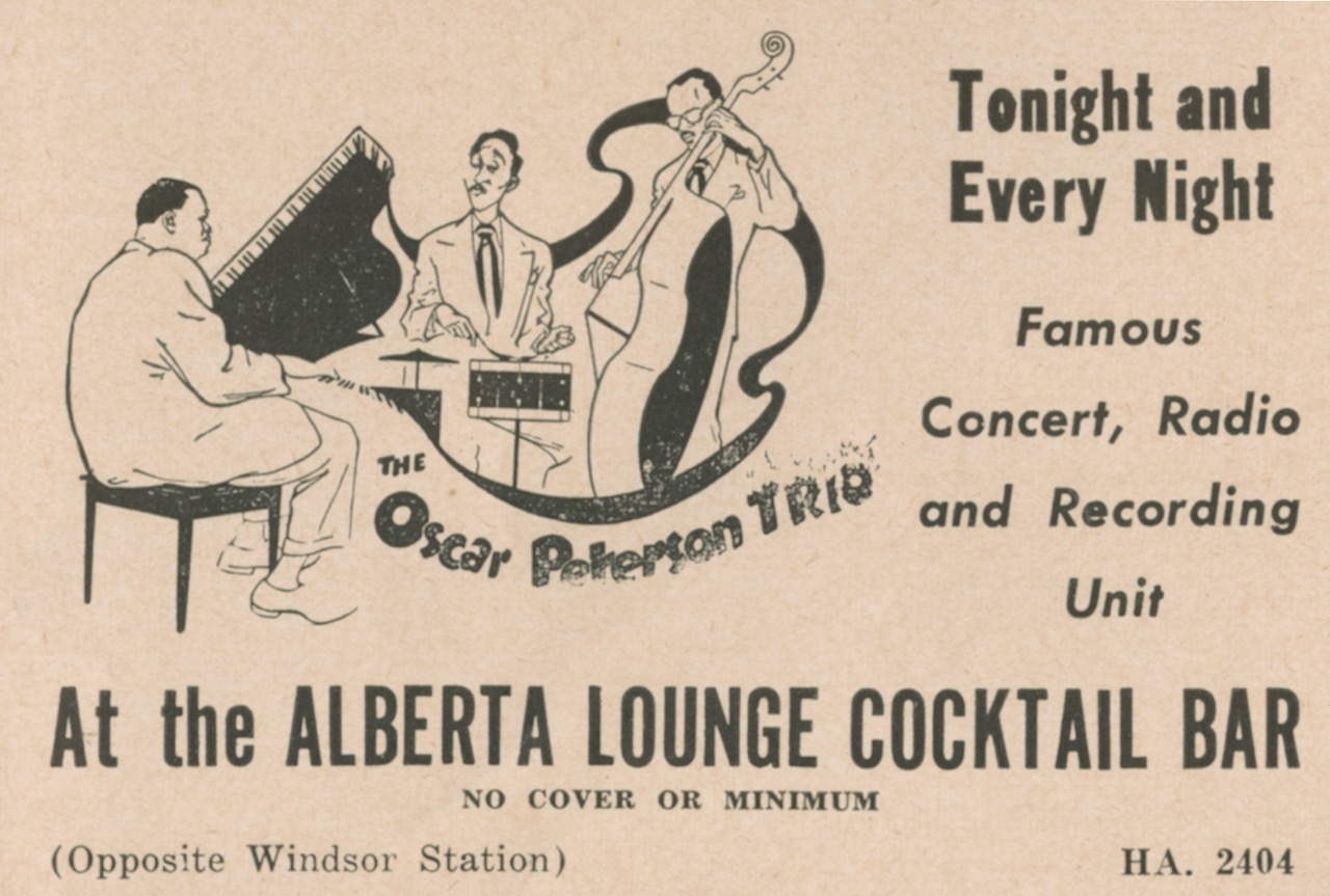 Oscar Peterson At The Alberta Lounge Montreal July 1948