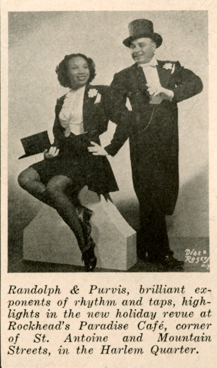 Rockheads Paradise Montreal newspaper clipping December 1946