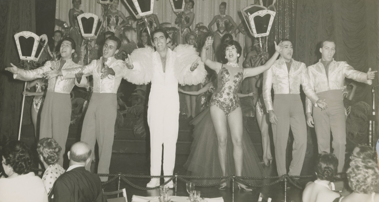 Tropicana Dancers On Stage 1957